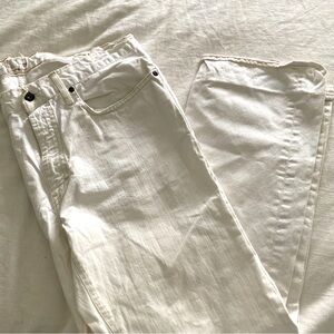 J. Crew Vintage Slim white denim jeans men’s 34x30